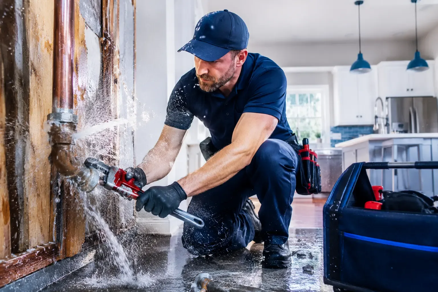 Local emergency pipe repair professionals in Parker, KS